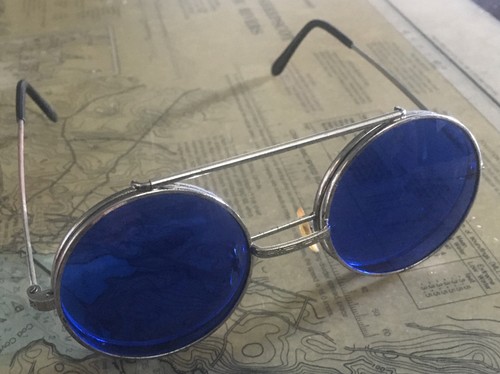 Occhiali vintage rotondi flip - rotondi,